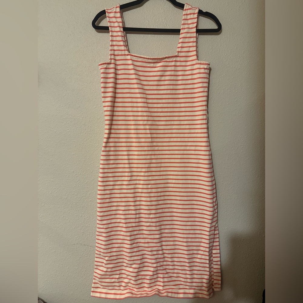 RAILS TAYLIN IVORY PEONY STRIPE DRESS MEDIUM - Picture 2 of 5